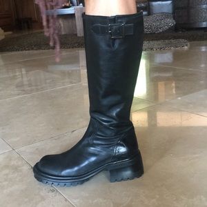 Aeffe Tall Motorcycle Boots